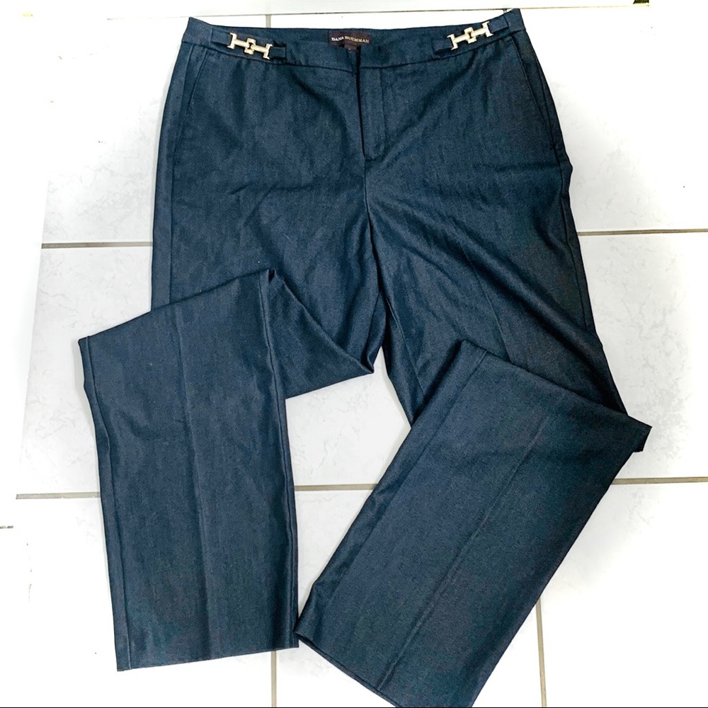 Dana Buchmach Navy Dress Pant